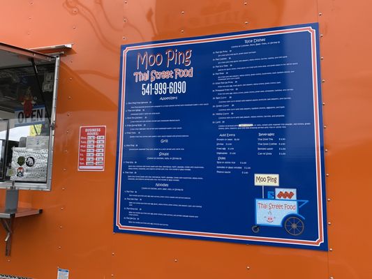 Moo Ping Thai Street Food by null