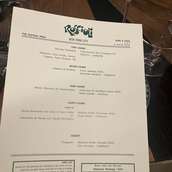 Roscioli - Tasting menu - Italian Near Me - New York, New York Roscioli - Tasting menu - Italian Near Me - New York, New York