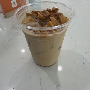 Sweet Talk Cafe - 16 oz. Sugar Crunch Latte - Cafes Near Me - Apex, North Carolina Sweet Talk Cafe - 16 oz. Sugar Crunch Latte - Cafes Near Me - Apex, North Carolina