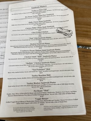 Menu photo 2 Binghams Kingsley, PA Menu photo 2 Binghams Kingsley, PA