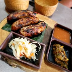 Vientiane Bistro - Sai Gawk (Lao Sausages)