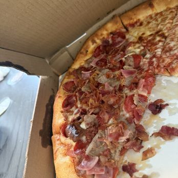 Larco Bros. Pizzeria - Meat Lovers - Pizza Near Me - Auburn Hills, Michigan