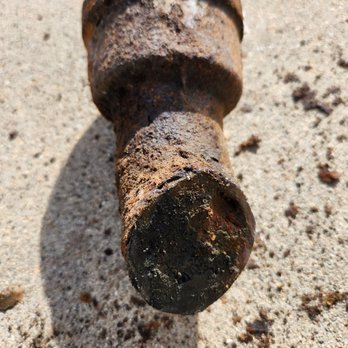 Wallace Plumbing - Occluded line from bathroom explains why it was clogged up - Plumbing Near Me - Morro Bay, California