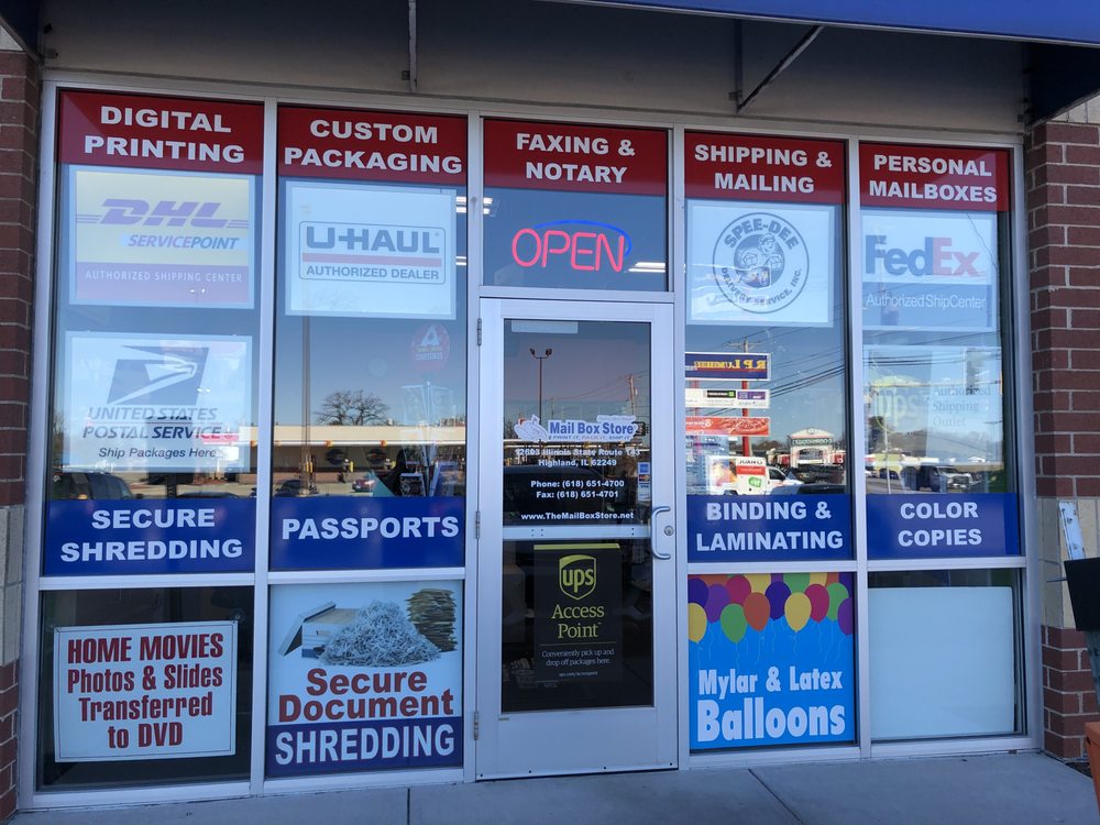 THE MAIL BOX STORE 15 Photos 12603 State Rte 143, Highland