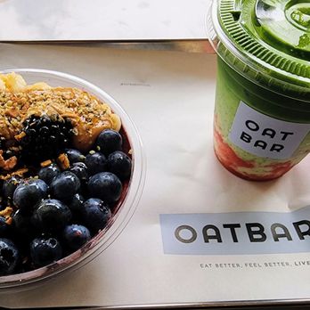 Oatbar - The Original & strawberry matcha (9/15/26) - Juice Bars & Smoothies Near Me - Seattle, Washington
