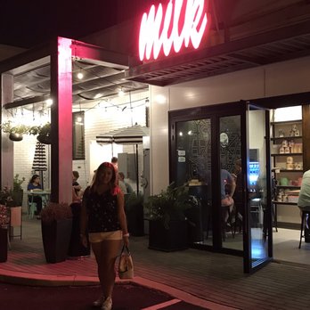 Milk Bar - Front store at night - Desserts Near Me - Washington, DC, District of Columbia