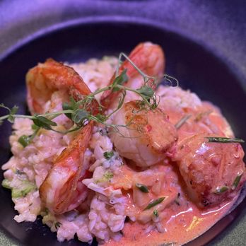 BLK SWAN - Seafood risotto was delicious - New American Near Me - Baltimore, Maryland