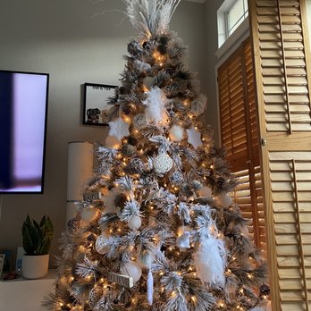 At Home - Christmas tree and ornaments are all from at home - Home Decor Near Me - Plano, Texas