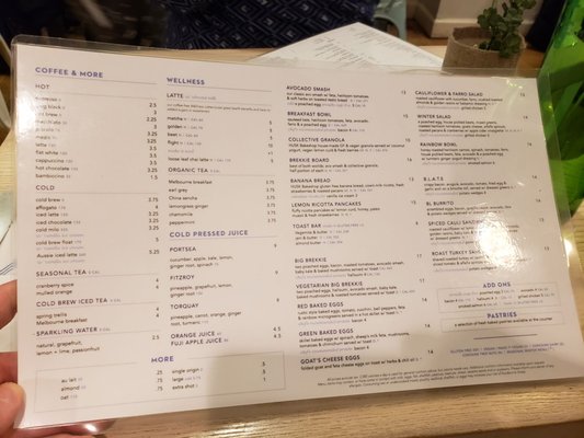 Menu photo 4 Bluestone Lane Rittenhouse Café Philadelphia, PA Menu photo 4 Bluestone Lane Rittenhouse Café Philadelphia, PA