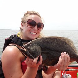 Outer Banks Kayak Fishing & Excursions - A flatty during a Soundside Adventure.