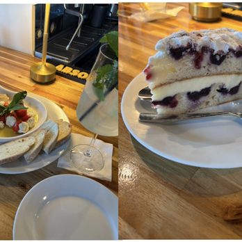 The Veranda Trattoria - Peppadew with goat cheese appetizer and lemon blueberry cake - Italian Near Me - Virginia Beach, Virginia The Veranda Trattoria - Peppadew with goat cheese appetizer and lemon blueberry cake - Italian Near Me - Virginia Beach, Virginia