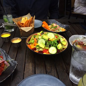 Tanta - Fresh and beautiful de la Huerta salad - Peruvian Near Me - Chicago, Illinois