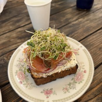 Bica - House Cured and Smoked Lox Tartine - Mediterranean Near Me - San Diego, California