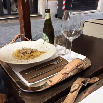 Tartufi & Friends - Black pepper tagliatelle with truffles - Italian Near Me - Rome, RM Tartufi & Friends - Black pepper tagliatelle with truffles - Italian Near Me - Rome, RM