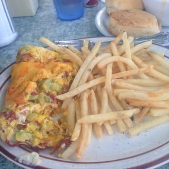 VIP's Cafe - My sad bacon, cheese (kraft single), & (old) avocado omelette - Breakfast & Brunch Near Me - Tarzana, California VIP's Cafe - My sad bacon, cheese (kraft single), & (old) avocado omelette - Breakfast & Brunch Near Me - Tarzana, California
