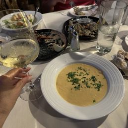 Delicious seafood bisque Delicious seafood bisque