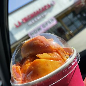 La Michoacana Superior - A scoop of Limon and mango chamoy! - Ice Cream & Frozen Yogurt Near Me - Monrovia, California