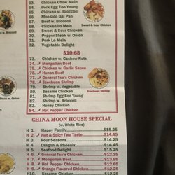 China Moon Restaurant - Menu 2-2022