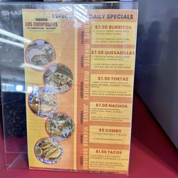 The Happy Taco - Daily Specials 2024