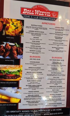 Menu photo 6 Boll Weevil Lakeside, CA Menu photo 6 Boll Weevil Lakeside, CA