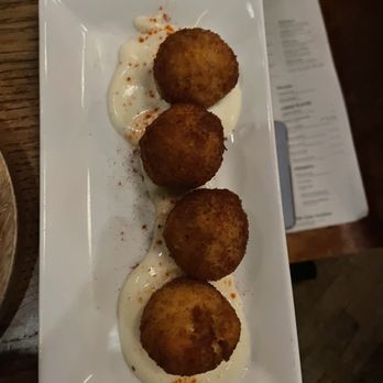 Barcelona Wine Bar - Jamon & manchego croquetas - Spanish Near Me - Cambridge, Massachusetts Barcelona Wine Bar - Jamon & manchego croquetas - Spanish Near Me - Cambridge, Massachusetts