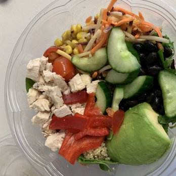 Evergreens Salad - Modified El Sombrero with chicken and quinoa - Salad Near Me - Seattle, Washington