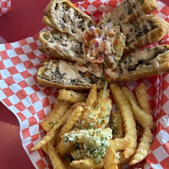 Main Event Grill East - Cheeseburger Rolls - Burgers Near Me - Anchorage, Alaska