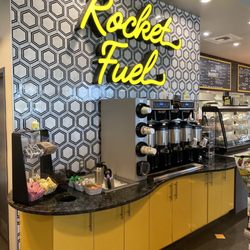 Rogers Market - Rocket fuel coffee station