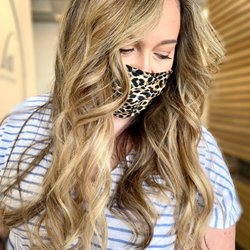 Hairapy Salon - Full blonding bringing a naturally darker brunette to the blonde side