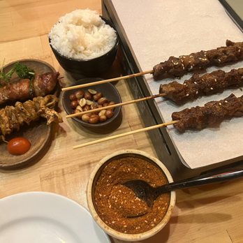 Prime BBQ - Chicken Skin Negima White Rice - Barbeque Near Me - San Mateo, California