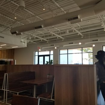 Upbeet - Simple clean amd bright and cool interior. - Salad Near Me - Atlanta, Georgia