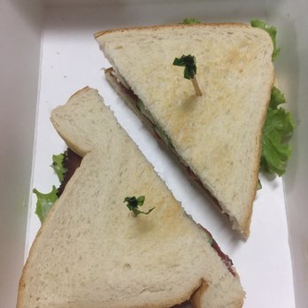 Romiree Cafe - Pastrami sandwiches make a tasty snack but make sure to add the veggies for P20 - Cafes Near Me - Angeles, PAM