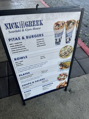 Menu photo 5 Nick The Greek Los Angeles, CA