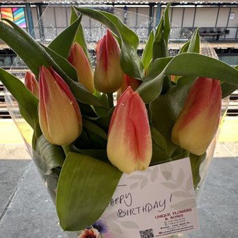 Unique Flowers - Tulips - Florists Near Me - Bensonhurst, New York