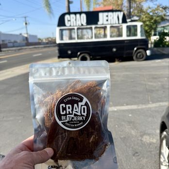 CRAQ Jerky - Garlic onion jerky - Specialty Food Near Me - Orange, California CRAQ Jerky - Garlic onion jerky - Specialty Food Near Me - Orange, California