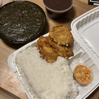 Sister’s Caribbean Restaurant - Side of Lalo with (Beef) *Call Before Placing Order* Black bean sauce (sos pwa) white rice and plantains - Food Delivery Services Near Me - Somerville, Massachusetts Sister’s Caribbean Restaurant - Side of Lalo with (Beef) *Call Before Placing Order* Black bean sauce (sos pwa) white rice and plantains - Food Delivery Services Near Me - Somerville, Massachusetts