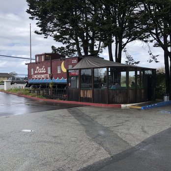 Dad's Luncheonette - View from the parking lot - New American Near Me - Half Moon Bay, California Dad's Luncheonette - View from the parking lot - New American Near Me - Half Moon Bay, California