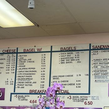 P. L. Bagels - Menu - Bagels Near Me - San Diego, California P. L. Bagels - Menu - Bagels Near Me - San Diego, California