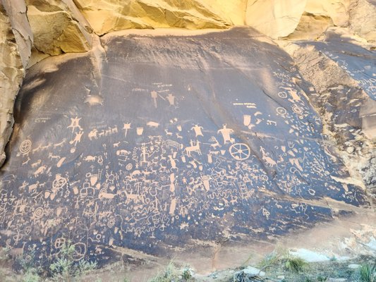 Newspaper Rock State Historical Monument by null