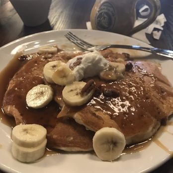 Another Broken Egg Cafe - Banana fosters pancakes,  excellent - Breakfast & Brunch Near Me - West Chester Township, Ohio