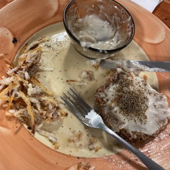 Naomi's Diner - Chicken Fried Steak Breakfast! - Diners Near Me - Lytle, Texas