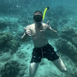Snorkel gear on Maui so fun  boys had a blast!