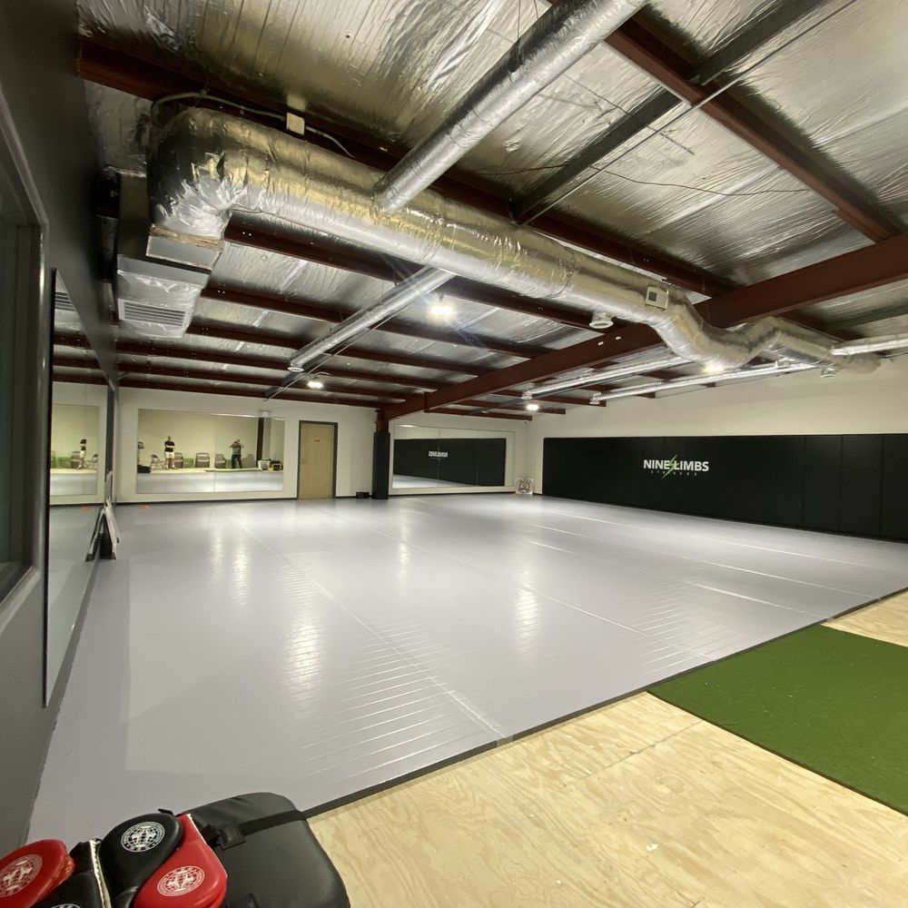 Nine Limbs Strikers - 2nd floor studio with matted floors and mirrors - Boxing Near Me - New Bern, North Carolina Nine Limbs Strikers - 2nd floor studio with matted floors and mirrors - Boxing Near Me - New Bern, North Carolina