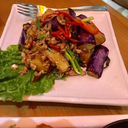 My Thai - Eggplant with pork and basil