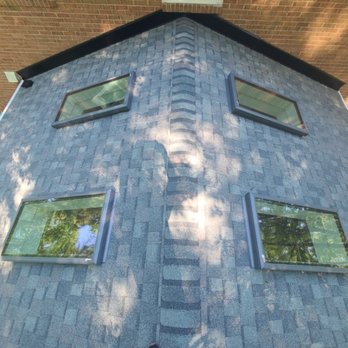 New Dominion Exteriors - Landmark shingles in colonial slate , color, and new velux skylights - Roofing Near Me - Chantilly, Virginia New Dominion Exteriors - Landmark shingles in colonial slate , color, and new velux skylights - Roofing Near Me - Chantilly, Virginia