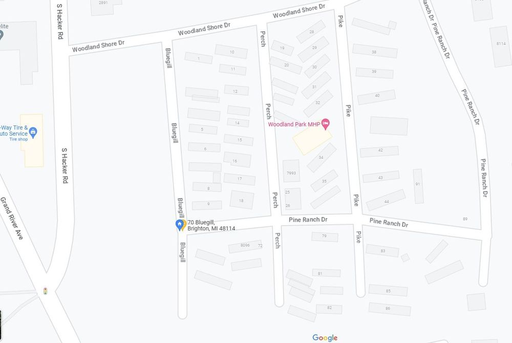 WOODLAND PARK & SALES 8005 W Grand River Ave, Brighton, Michigan