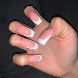 my nail beds hurt, she got my cuticle, took very long for bad results. very nice lady just wasn't really happy w end results my nail beds hurt, she got my cuticle, took very long for bad results. very nice lady just wasn't really happy w end results