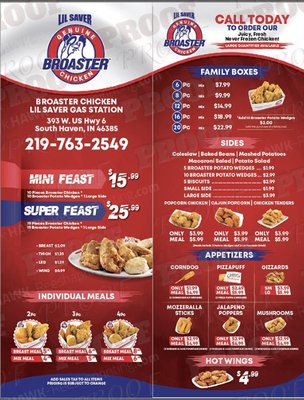Menu photo 2 Lil Saver Broaster Chicken Valparaiso, IN