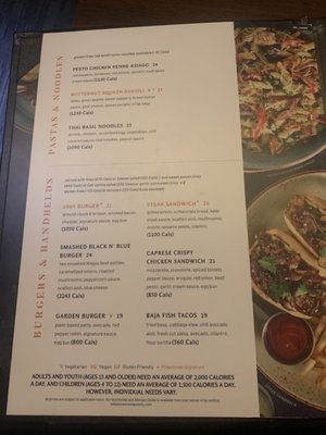 Menu photo 4 Milestones Ottawa, ON Menu photo 4 Milestones Ottawa, ON