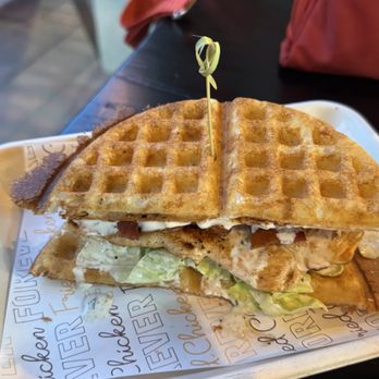 Bruxie - Perfect GRILLED CHICKEN RANCH BLT! No tomato, though. Allergic. - Chicken Shop Near Me - Los Angeles, California